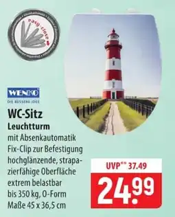 Famila Nord Ost WENKO WC-Sitz Leuchtturm Angebot