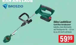 Famila Nord Ost Akku-Laubbläser Gardi Rex Aerobeamer Angebot