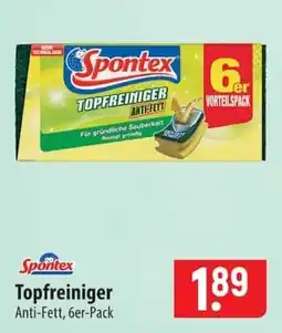 Famila Nord Ost Spontex Topfreiniger Anti-Fett Angebot