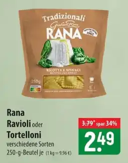 Famila Nord Ost Rana Ravioli oder Tortelloni Angebot