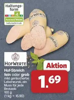 Famila Nord West HofWerte Hof-Streich Angebot
