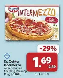 Famila Nord West Dr. Oetker Intermezzo Angebot