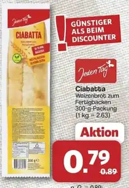 Famila Nord West Jeden Tag Ciabatta Angebot