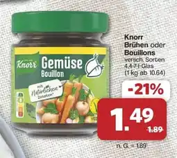Famila Nord West Knorr Gemüse Bouillon Angebot