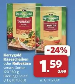 Combi Kerrygold Käsescheiben oder Reibekäse Angebot