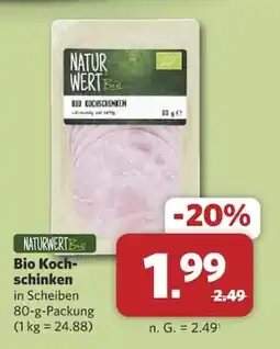 Combi NATURWERT Bio Bio Kochschinken Angebot