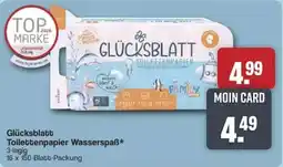 Famila Nord West Glücksblatt Toilettenpapier Wasserspaß* Angebot