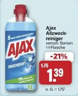 Famila Nord West Ajax Allzweckreiniger Angebot