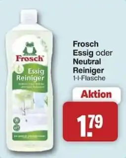 Famila Nord West Frosch Essig oder Neutral Reiniger Angebot