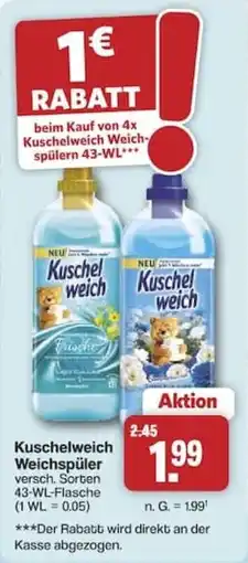 Famila Nord West Kuschelweich Weichspüler Angebot