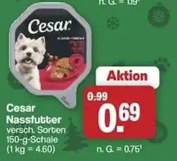 Famila Nord West Cesar Nassfutter Angebot