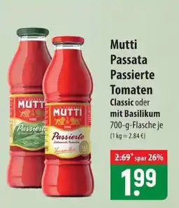 Famila Nord Ost Mutti Passierte Tomaten Classic Angebot