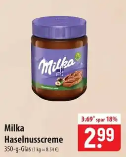 Famila Nord Ost Milka Haselnusscreme Angebot