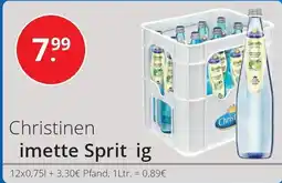 Sagasser Christinen imette Spritig Angebot