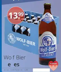 Sagasser Wolf-Bier Helles Angebot