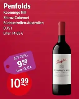 Getränke Hoffmann Penfolds Koonunga Hill Shiraz-Cabernet Angebot