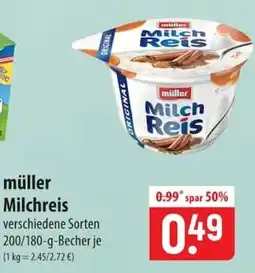 Famila Nord Ost müller Milchreis Angebot