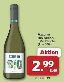 Famila Nord West Azzurro Bio Secco Angebot
