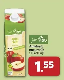 Famila Nord West Jeden Tag BIO Apfelsaft naturtrüb Angebot