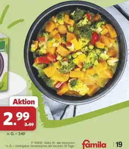 Famila Nord West Familia Gemüse Angebot