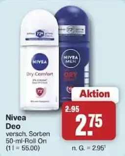 Famila Nord West Nivea Deo Angebot
