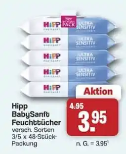Famila Nord West Hipp BabySanft Feuchttücher Angebot