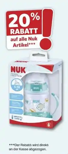 Famila Nord West NUK Trinkflasche Angebot
