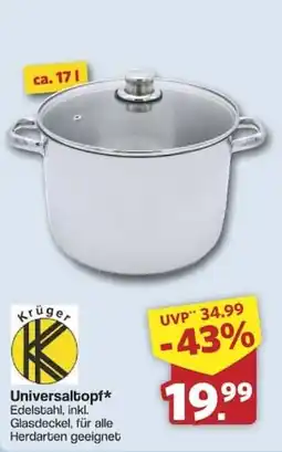 Famila Nord West Krüger Universaltopf* Angebot