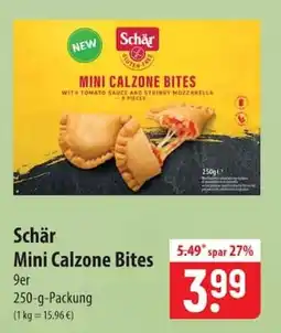 Famila Nord Ost Schär Mini Calzone Bites Angebot