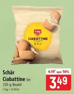 Famila Nord Ost Schär Ciabattine 5er Angebot