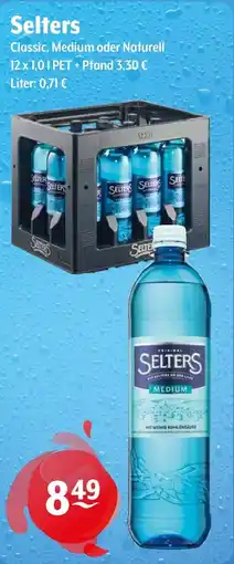 Getränke Hoffmann Selters Classic, Medium oder Naturell Angebot