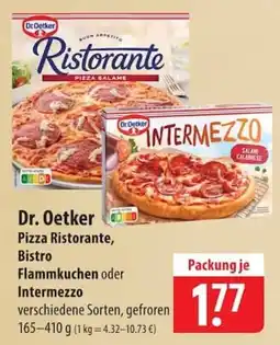 Famila Nord Ost Dr. Oetker Pizza Ristorante, Bistro, Flammkuchen oder Intermezzo Angebot