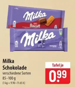 Famila Nord Ost Milka Schokolade Angebot