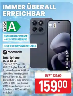 Famila Nord Ost motorola Smartphone g67 5G 128 GB Angebot