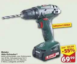 Famila Nord West Metabo Akku-Schrauber* Angebot