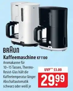 Famila Nord Ost BRAUN Kaffeemaschine KF1100 Angebot