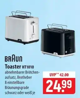 Famila Nord Ost BRAUN Toaster HT1010 Angebot