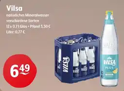 Getränke Hoffmann Vilsa natürliches Mineralwasser Angebot