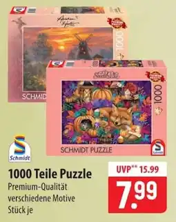 Famila Nord Ost Schmidt 1000 Teile Puzzle Angebot