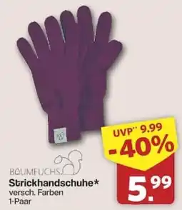 Famila Nord West BÄUMFUCHS Strickhandschuhe* Angebot