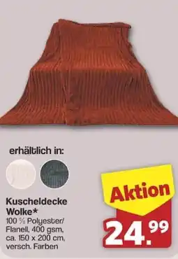 Famila Nord West Kuscheldecke Wolke* Angebot