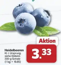 Famila Nord West Heidelbeeren Angebot