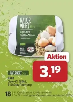 Famila Nord West NATURWERT Bio Eier Angebot