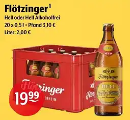 Getränke Hoffmann Flötzinger Hell oder Hell Alkoholfrei Angebot