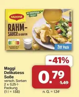 Famila Nord West Maggi Delikatess Soße Angebot
