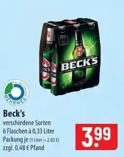 Famila Nord Ost Beck's Angebot