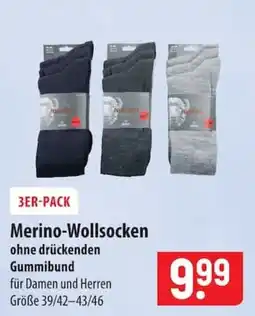Famila Nord Ost Merino-Wollsocken Angebot