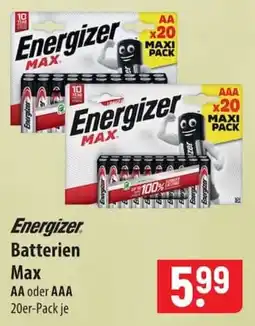 Famila Nord Ost Energizer Batterien Max Angebot