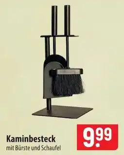 Famila Nord Ost Kaminbesteck mit Bürste und Schaufel Angebot