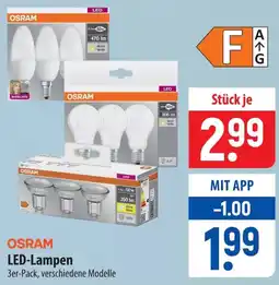 Famila Nord Ost OSRAM LED-Lampen Angebot